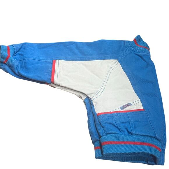 HTF Vintage 90s Thomas the Tank Engine Jacket 4T Patches Bomber Doe Spun Company - Picture 15 of 16